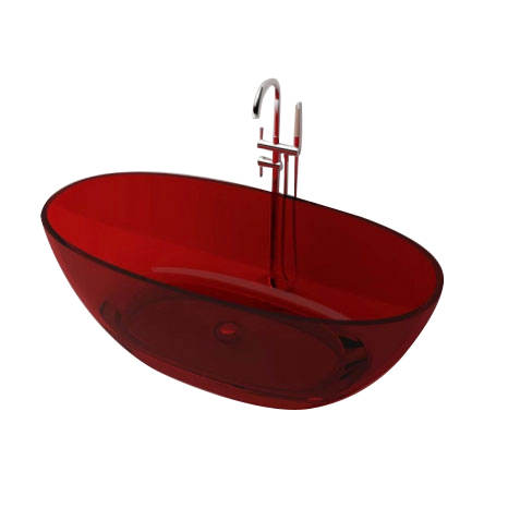 Bathtub Aicrileach Trédhearcach Seomra Folctha